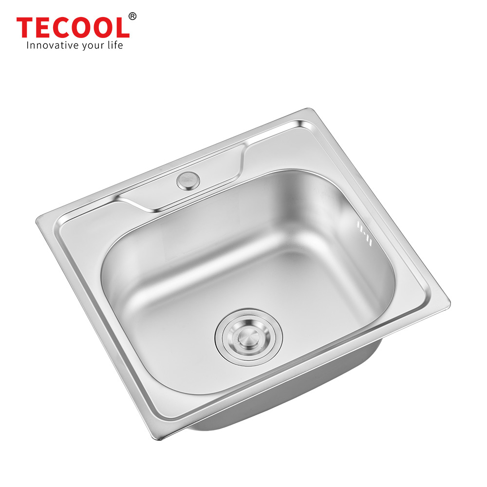 SG-5045A1 SUS304 stainless steel kitchen sink stretch-formed single bowl