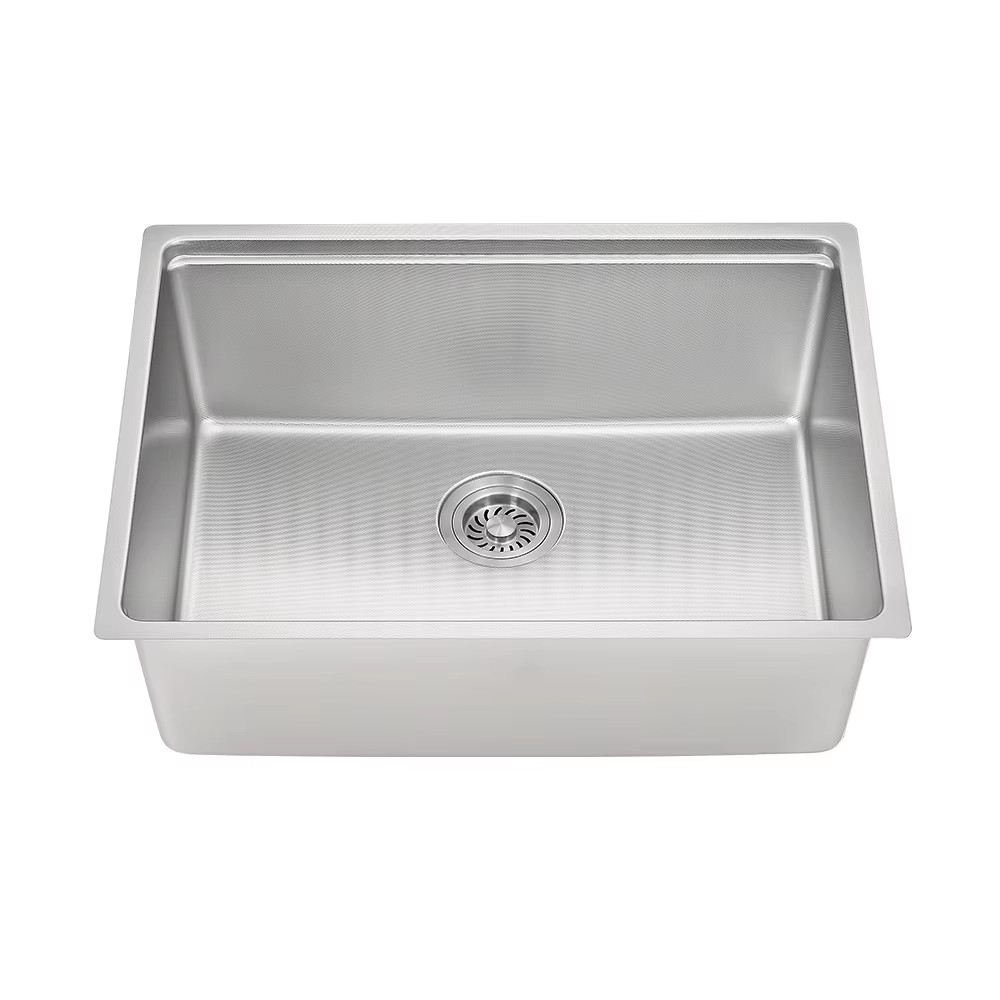 SG-6448AR1 Sus304 Stainless Steel Multifunctional Integrated Press Big Single Bowl Design for Convenience Kitchen Sink